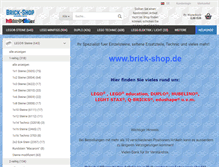 Tablet Screenshot of brick-shop.de